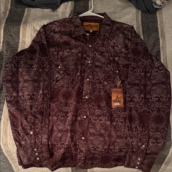 Pendleton Maroon Patterned Shirt - Picture 1 of 1